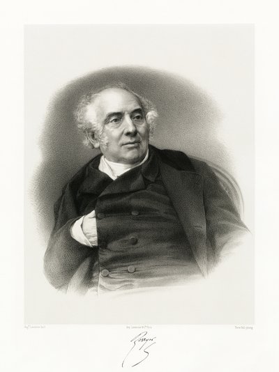 Pierre Antoine Berryer von Auguste Charles Lemoine